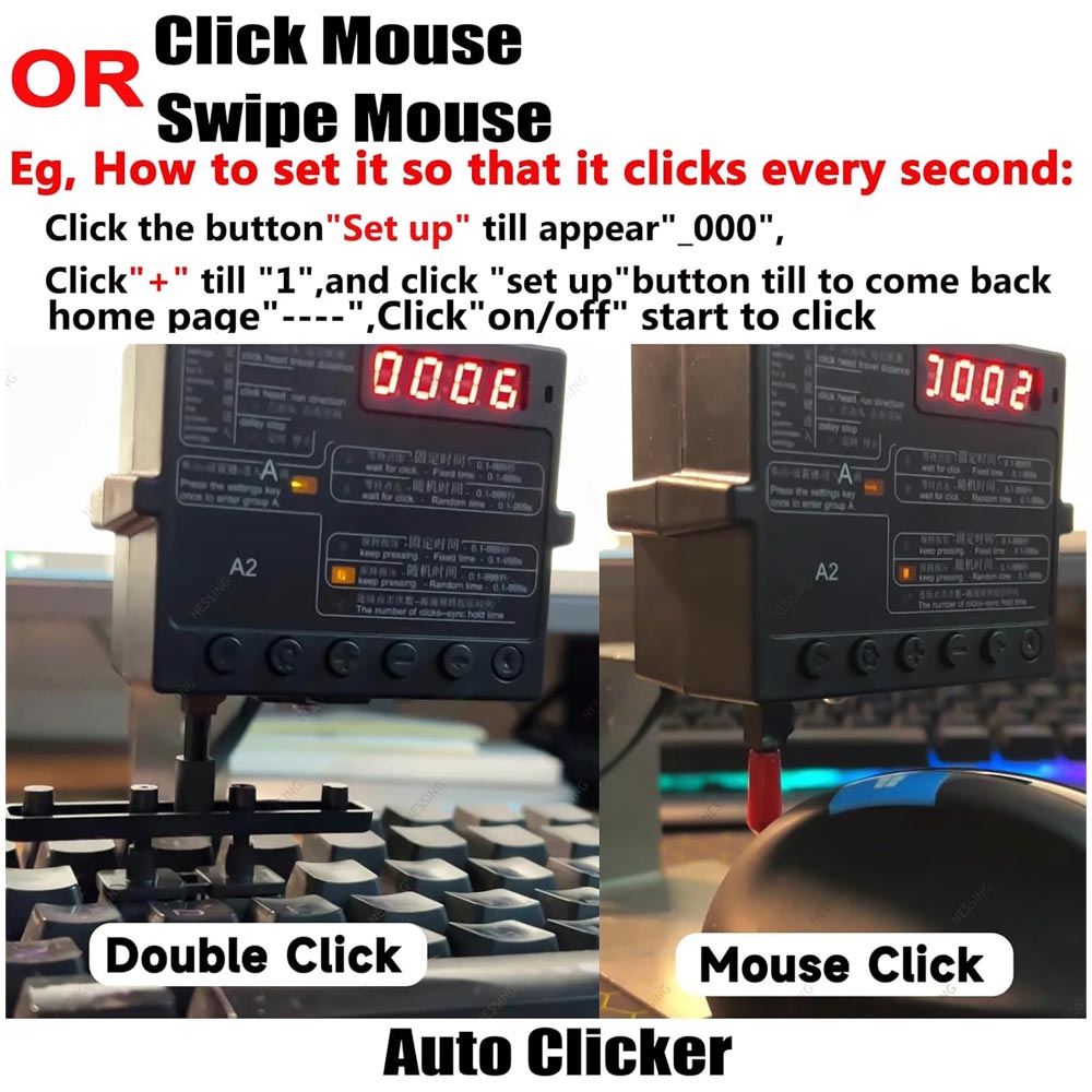 Auto Mouse Mover - (ABC) Автоматический кликер для клавиатуры и