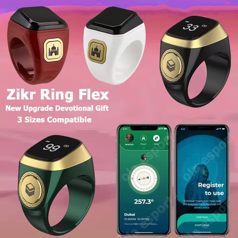 Smart Ring Health - 2026 Новейшее мусульманское умное кольцо Qibla