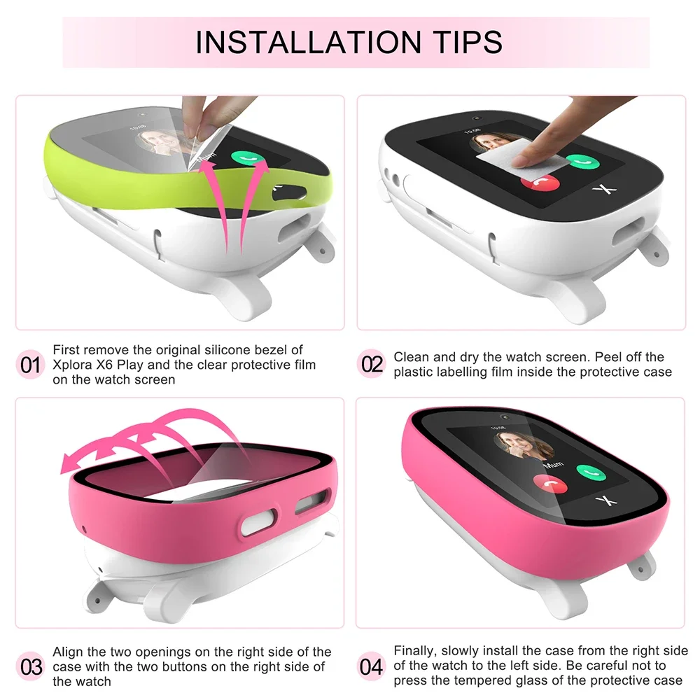 Чехол для Xploar X6 Play Kids, – обзор и цена Smart Watch Kids
