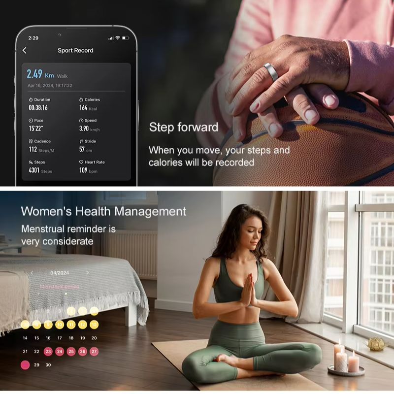 Умное кольцо для мужчин и женщ – обзор и цена Smart Ring Health