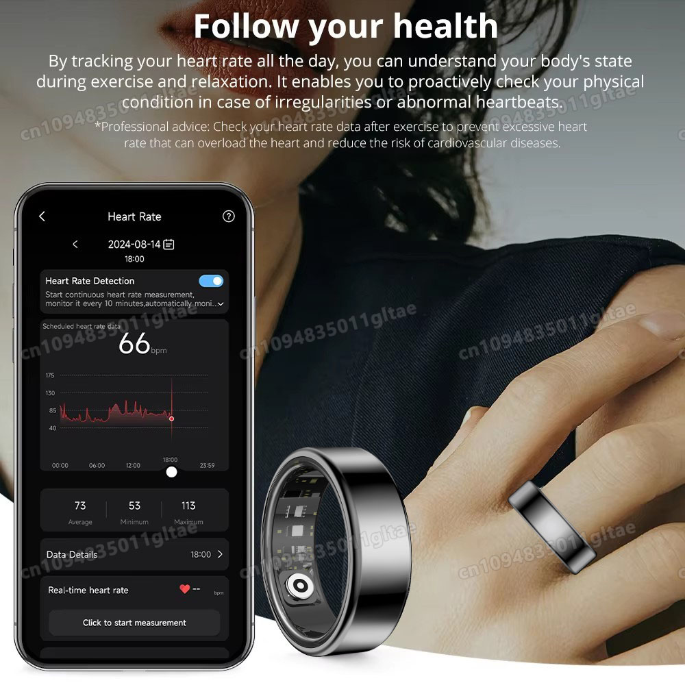 Умное кольцо R10 с зарядным че – обзор и цена Smart Ring Health