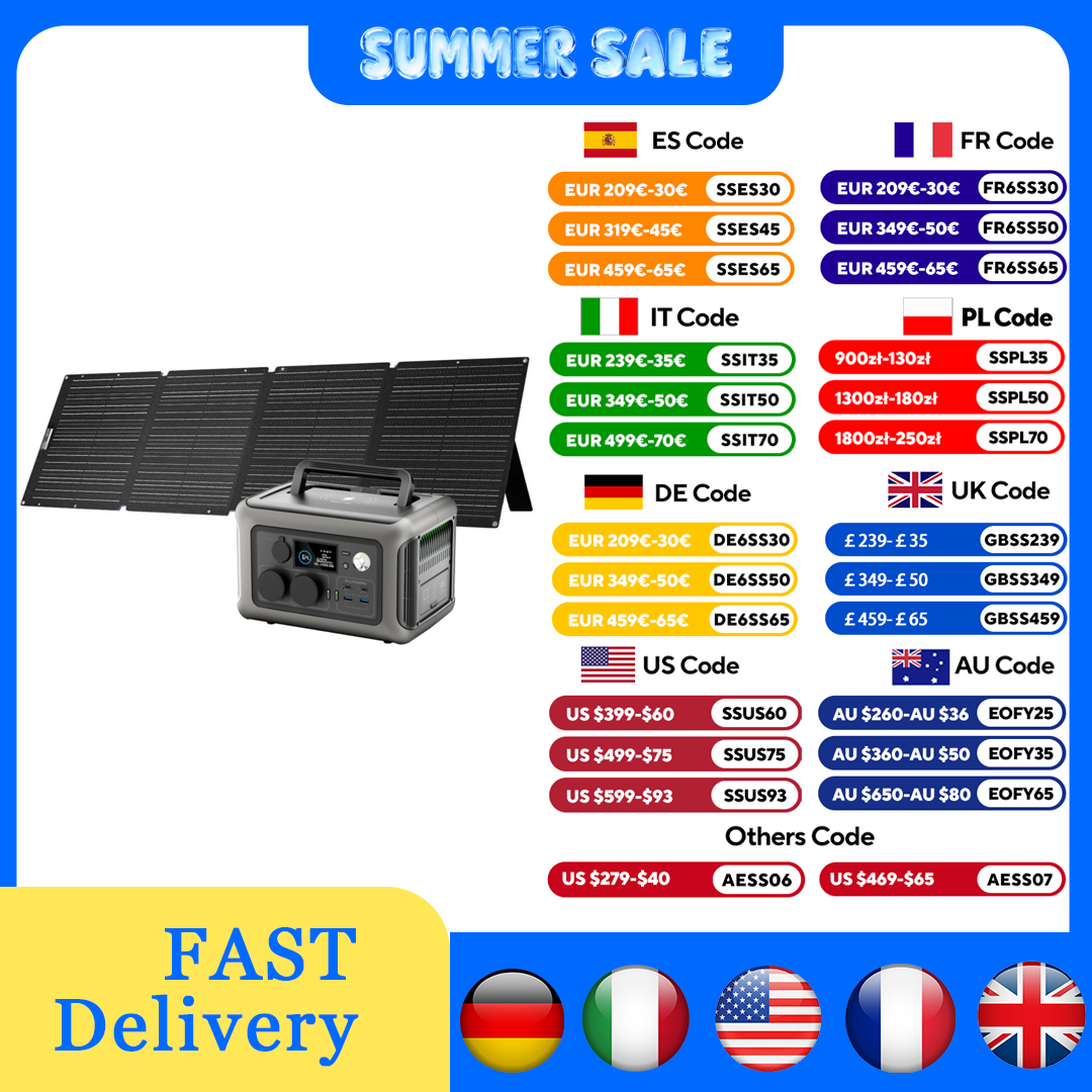 Электростанция ALLPOWERS R600, – обзор и цена Solar Powered Charger
