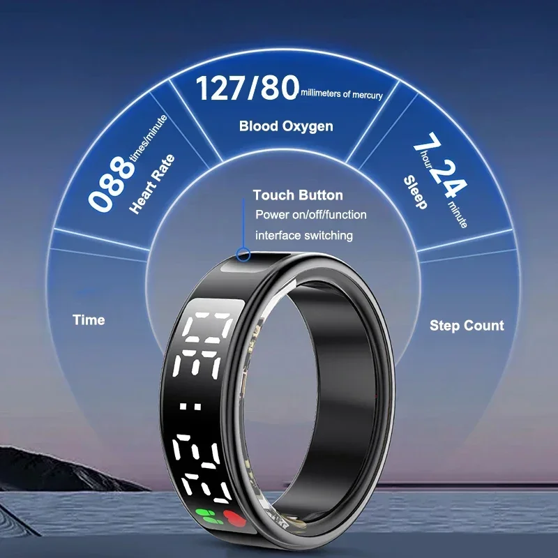 Смарт-кольцо для мужчин и женщ – обзор и цена Smart Ring Health