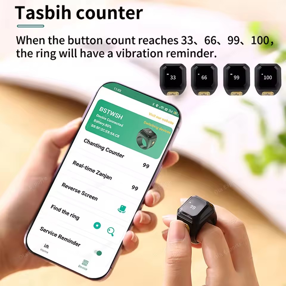 2026 Новейшее мусульманское ум – обзор и цена Smart Ring Health